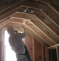 Glendale CA attic spray foam insulation
